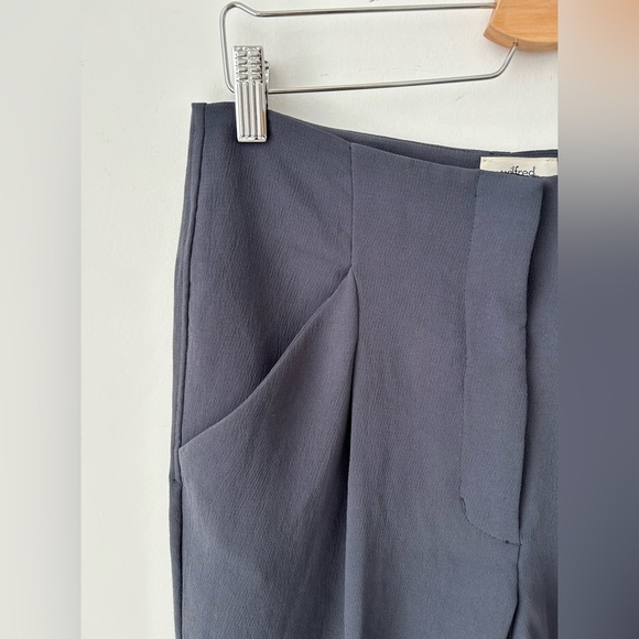 Aritzia Wilfred Chambery navy blue pant - Picture 3 of 12
